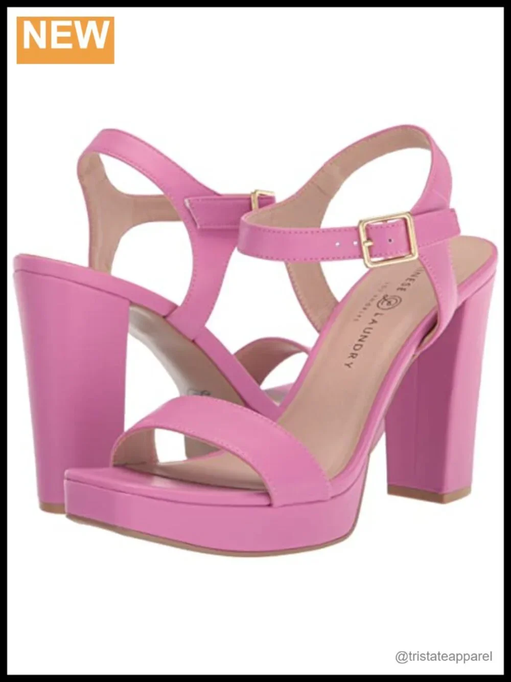 Women's Platform Heel Ankle Strap Sandals